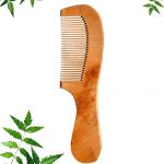 Pack of 3 Pieces Handmade Wooden Comb (Lakdi ka Kangha) Wide Tooth Comb For Women & Men Hair Growth.