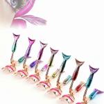 Eyelash Curlers Eye Lashes Curling Clip False Tweezers Eyelashes 1 Pcs