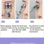 Eyelash Curlers Eye Lashes Curling Clip False Tweezers Eyelashes 1 Pcs