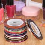 Nails Art Tape Lace Line Strips Decoration Stickers UV Gel Polish for Nail Art Decals 1 Pcs