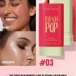Makeup Stick for Cheeks and Lips and ckeeks with Hydrating Formula (Pack of 1)