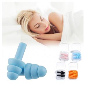 5 pair Earplugs for Sleeping, Noise Cancelling Sound Blocking Ear Plugs  Silicone