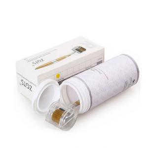 Golden Derma Roller with 192 Titanium Alloy Needles (0.5mm, Gold)