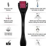 Hair Growth Roller 0.5mm For Hair Growth, Hair Roller, (pack of 1).