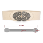 Ladies Dress Waist Belt Free Size Skirt Belts Waistband Belt Girl Black 1 Pcs