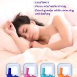 5 pair Earplugs for Sleeping, Noise Cancelling Sound Blocking Ear Plugs  Silicone