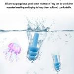 5 pair Earplugs for Sleeping, Noise Cancelling Sound Blocking Ear Plugs  Silicone