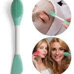 Silicone Face Scrubber Exfoliating Brush Face Mask Applicator (Pack of 1)