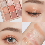2 Combo 18  color Eyeshadow Palette Shimmery Finish (Pack of 1).