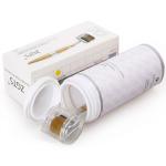 Golden Derma Roller with 192 Titanium Alloy Needles (0.5mm, Gold)