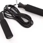 Jumping Skipping Rope for Gym Training, Exercise and Workout(Pack of 1).Black