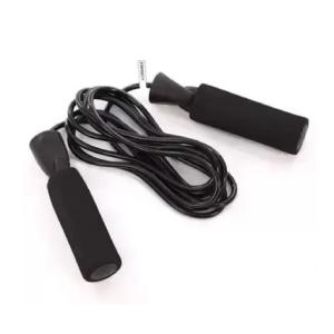 Jumping Skipping Rope for Gym Training, Exercise and Workout(Pack of 1).Black