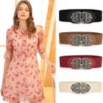 Ladies Dress Waist Belt Free Size Skirt Belts Waistband Belt Girl Black 1 Pcs