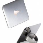 Stainless Steel, Mini Mixing Tray with Finger Ring, Makeup Paint Palette ( 1 Piece).