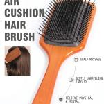 PROFESSIONAL HAIR SALON WOODEN PADDLE HAIR BRUSH  (Pack of 1).