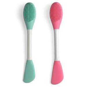 Silicone Face Scrubber Exfoliating Brush Face Mask Applicator (Pack of 1)