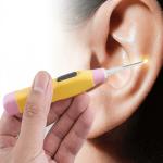 LED Flashlight Earpick for Ear wax remover and cleaner, Multicolour
