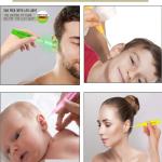 LED Flashlight Earpick for Ear wax remover and cleaner, Multicolour