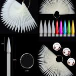 Nail Art Display Tips Stiletto Practice Palette 1 Pcs