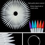 Nail Art Display Tips Stiletto Practice Palette 1 Pcs
