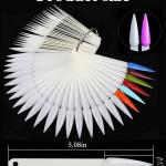 Nail Art Display Tips Stiletto Practice Palette 1 Pcs