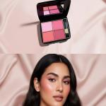 4 color high quality Fashion Makeup Steel Blusher Palette kit
