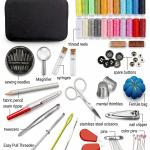 100 Pcs Sewing Kit, 12 Thread Pools, Tailoring Accessories.