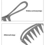 Hair affair Detangler wide tooth comb Pack of 1