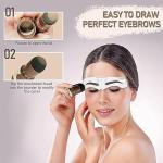 Black Powder Stick | Hair Shadow, Root Touch Up Powder | Waterproof (BLACK, 1.1g).