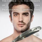 Stainless Steel Straight Edge Barber Razor Folding Shaving Shaver(Pack of 1).