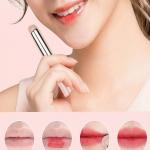 Silicone Lip Brush with Cover Lipstick Makeup Brushes Women (Pack of 1).Glitter Pink