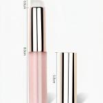 Silicone Lip Brush with Cover Lipstick Makeup Brushes Women (Pack of 1).Glitter Pink