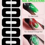 Pack of 10 Nail Extensions Random Colors