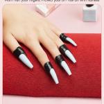 Pack of 10 Nail Extensions Random Colors