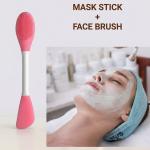 Silicone Face Scrubber Exfoliating Brush Face Mask Applicator (Pack of 1)