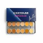 12 Shades Supracolor Flawless Super Blendable, Waterproof, Long Lasting Mousse Foundation.