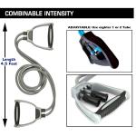Double Toning Resistance Tube Heavy Quality Exercise Band For Stretching (Pack of 1).