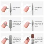 Electric Nail Drill Machine 20000 RPM Professional Nail Drills for Acrylic Nails Gel E-file Nail File