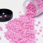 Rose Natural Pink Hard Beans (Bottle) strapless no pain bikini Wax (Pack of 1).