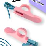 6 in 1 Baby Grooming Kit Infant Nursery Set Manicure Set Newborn Healthcare Kit  (Pink).