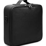 Professional 16 in 2 layer Makeup Case Organizer Bag for Women Travel Cosmetic Kit Storage