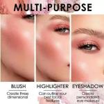4 Shades Beauty Face Blusher and Highlighter (Pack of 1)