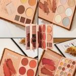 4-in-1 makeup book Eyeshadow, Highlighter, Blusher Contour, Powder Palette (Multicolour)