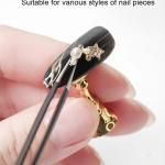 Nail Stand Display, Magnetic Nail Practice Holder Acrylic Nail Tip Display Stand..