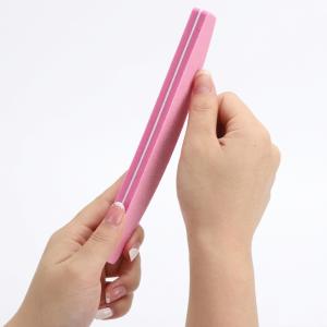 3 Pcs Nail Soft Buffer Nail File Sponge (Multicolor)