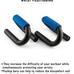 Push up Bars Dip Stands Push up Stands for Men and Women (Pack of 1)