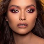 Professional All in one 5 in 1 Makeup Book Kit | Eyeshadow (Glitter and matte) Highlighter Blush Contour Lip Eyebrow Palette (Multicolor)
