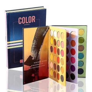 Eye Shadow Palette 72 Shades of Color Book Eyeshadow (Multicolor) Pack of 1