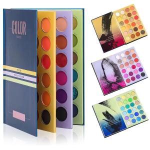 Eye Shadow Palette 72 Shades of Color Book Eyeshadow (Multicolor) Pack of 1