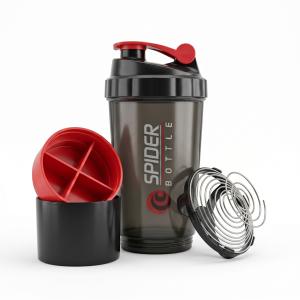 Professional Shaker Bottle 500ml(Pack of 1) Red